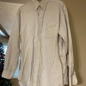 Black and White Jos. A Bank dress shirt